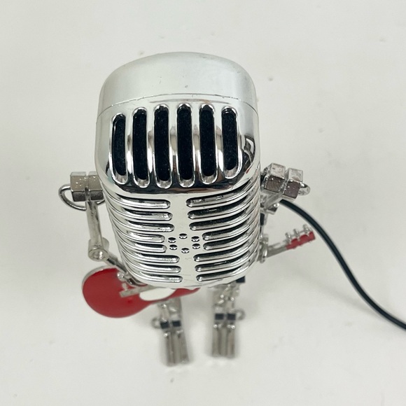 Steam Punk Microphone Man Light Decor Night Light - Picture 4 of 12